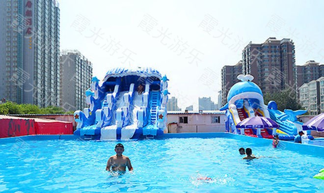 柳州大型充气游泳池