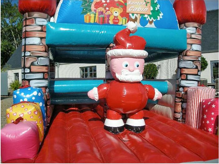 柳州圣诞老人充气城堡